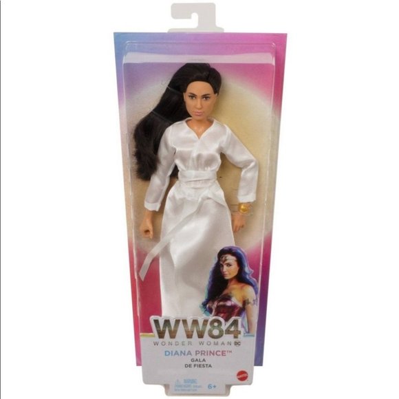 Mattel Wonder Woman 1984 Diana Prince Gala Gown Doll - 12" Action Figure With Poseable Joints